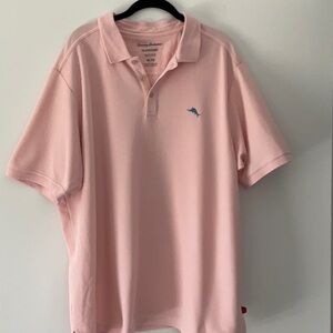 Tommy Bahama Pink Polo Shirt Casual Comfort